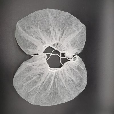 Nắp râu không dệt dùng một lần 45x20cm Trắng Đen Xanh