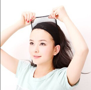Lưới đen OEM Khăn cài tóc dùng một lần Lưới tóc 50 cm cho dịch vụ ăn uống
