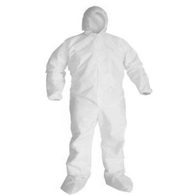 Quần yếm Microporous Quần áo bảo hộ lao động dùng một lần Loại 5 Loại 6
