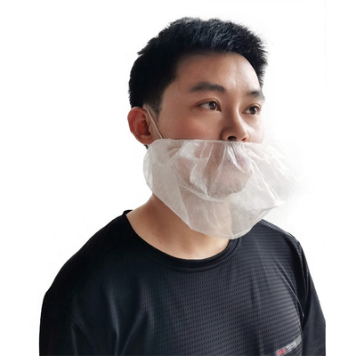 Bìa râu trắng dùng một lần 18 '' để chăm sóc cá nhân