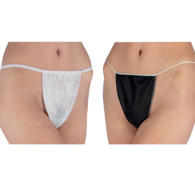 Quần lót Bikini không dệt dùng một lần Quần lót G Chuỗi để Thuộc da dạng xịt